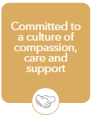 Committed to a culture of compassion, care, and support